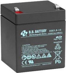 Фото аккумуляторной батареи В.В. Battery HR 5.8-12 для UPS