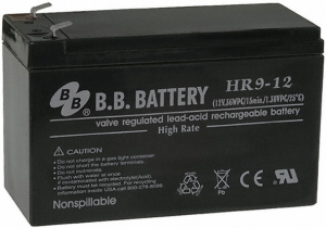 Фото аккумуляторной батареи В.В. Battery HR 9-12 для UPS