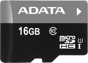 Фото флеш-карты ADATA MicroSDHC 16GB Class 10 Premier UHS-I U1 + USB Reader V3