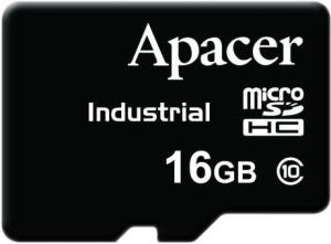Фото флеш-карты Apacer MicroSDHC 16GB Class 10 Industrial AP-MSD16GCH4P-TM