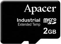 Фото флеш-карты Apacer MicroSDHC 2GB Class 10 Industrial AP-MSD02GIDI-T