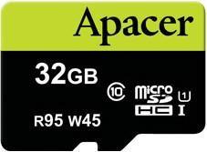Фото флеш-карты Apacer MicroSDHC 32GB Class 10 Ultra UHS-1 + SD adapter