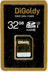 Фото флеш-карты Digoldy SD SDHC 32GB Class 10 UHS-1 95 Мб/с