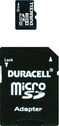 Фото флеш-карты Duracell MicroSDHC 32GB Class 4 + SD adapter