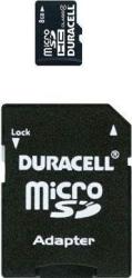 Фото флеш-карты Duracell MicroSDHC 8GB Class 4 + SD adapter