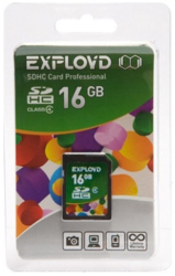 Фото флеш-карты EXPLOYD MicroSDHC 16GB Class 4