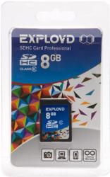 Фото флеш-карты EXPLOYD SD SDHC 8GB Class 6
