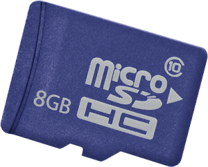 Фото флеш-карты HP MicroSDHC 8GB Class 10