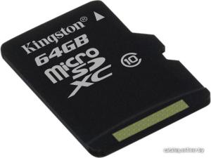 Фото флеш-карты Kingston MicroSDHC 64GB Class 10