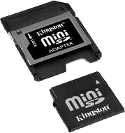 Фото флеш-карты Kingston MiniSD 2GB