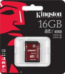 Фото флеш-карты Kingston SD SDHC 16GB Class 10 UHS-I U3