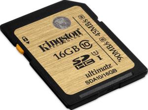 Фото флеш-карты Kingston SD SDHC 16GB Class 10 UHS-I Ultimate