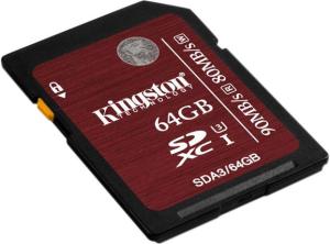 Фото флеш-карты Kingston SD SDXC 64GB Class 3 UHS-I