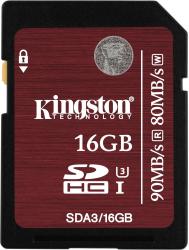 Фото флеш-карты Kingston SDHC 16GB Class 10 SDA3/16GB