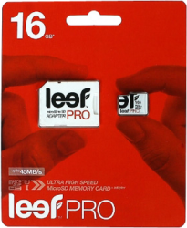 Фото флеш-карты Leef MicroSDHC 16GB Class 10 Pro + SD adapter