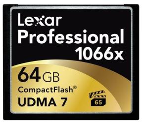 Фото флеш-карты Lexar CF 64GB 1066X