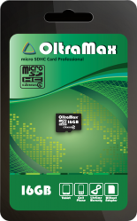 Фото флеш-карты OltraMax MicroSDHC 16GB Class 4
