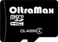 Фото флеш-карты OltraMax MicroSDHC 4GB Class 4