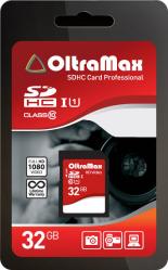 Фото флеш-карты OltraMax SD SDHC 32GB Class 10 UHS-1 45 Мб/с