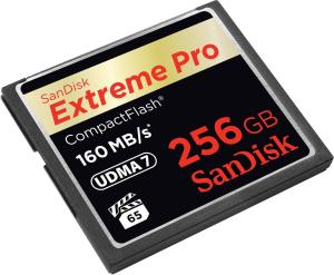 Фото флеш-карты SanDisk CF 256GB Extreme Pro 160MB/s