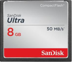 Фото флеш-карты SanDisk CF 8GB Ultra 50MB/s
