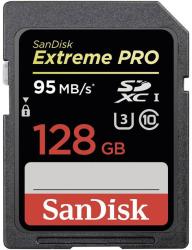 Фото флеш-карты SanDisk Extreme Pro SDXC 128GB 95MB/s