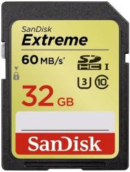Фото флеш-карты SanDisk Extreme SDHC 32GB 60MB/s CL3