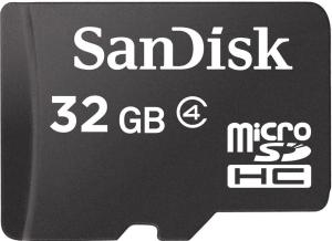 Фото флеш-карты SanDisk MicroSDHC 32GB Class4 SDSDQM-032G-B35A