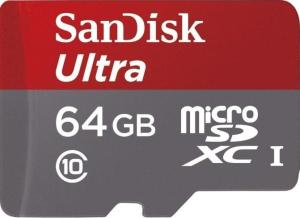 Фото флеш-карты SanDisk MicroSDXC 64GB Class 10 Ultra Android UHS