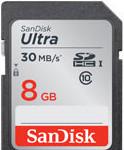 Фото флеш-карты SanDisk MicroSDHC 8GB Class 10 Ultra Imaging + SD adapter