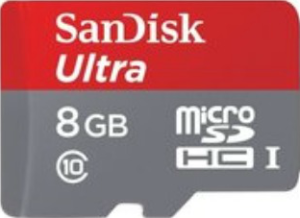 Фото флеш-карты SanDisk MicroSDHC 8GB Class 10 SDSDQUAN-008G-G4A