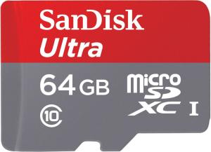 Фото флеш-карты SanDisk MicroSDXC 64GB Class 10 Ultra