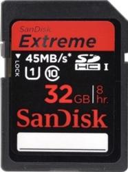 Фото флеш-карты SanDisk SD SDHC 32GB Class 10 Extreme HD Video