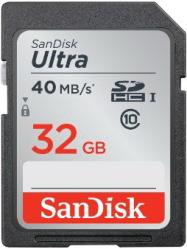 Фото флеш-карты SanDisk SDHC 32GB Class 10 Ultra UHS-I 40MB/s