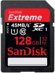 Фото флеш-карты SanDisk SDXC 128GB Class 6 Extreme SDSDX-128G-X46