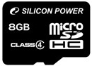 Фото флеш-карты Silicon Power MicroSDHC 8GB Class 4