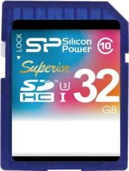 Фото флеш-карты Silicon Power SD SDHC 32GB UHS-1 Class 10 Superior