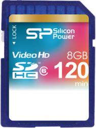 Фото флеш-карты Silicon Power SD SDHC 8GB Class 6 HD Video