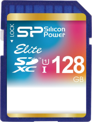 Фото флеш-карты Silicon Power SD SDXC 128GB UHS-1 Class 10 Elite