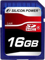 Фото флеш-карты Silicon Power SDHC 16GB Class 4