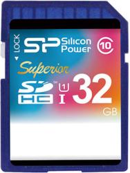 Фото флеш-карты Silicon Power Superior SDHC 32GB UHS-1 Class 10