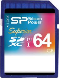 Фото флеш-карты Silicon Power Superior SDXC 64GB UHS-1 Class 10