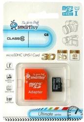 Фото флеш-карты SmartBuy MicroSDHC 32GB Class 10 Ultimate + SD adapter