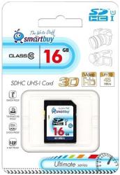 Фото флеш-карты SmartBuy SD SDHC 16GB Class 10 Ultimate