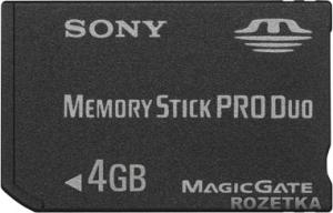 Фото флеш-карты Sony Memory Stick DUO 4GB