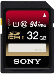 Фото флеш-карты Sony SD SDHC 32GB Class 10 SF32UXT