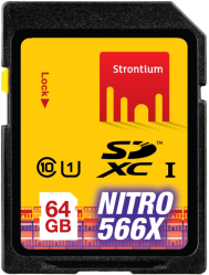 Фото флеш-карты Strontium SDXC 64GB Class 10 UHS-1