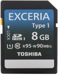 Фото флеш-карты Toshiba EXCERIA Type 1 SDHC 8GB Class 10 UHS-I