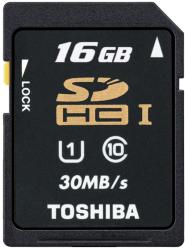 Фото флеш-карты Toshiba SDHC 16GB Class 10 SD-T016UHS1
