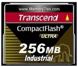 Фото флеш-карты Transcend CF 256MB 100X TS256MCF100I